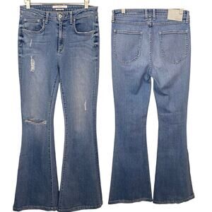 Tularosa Mid Rise Flare Blue Jeans Women’s Size 29 western boho festival